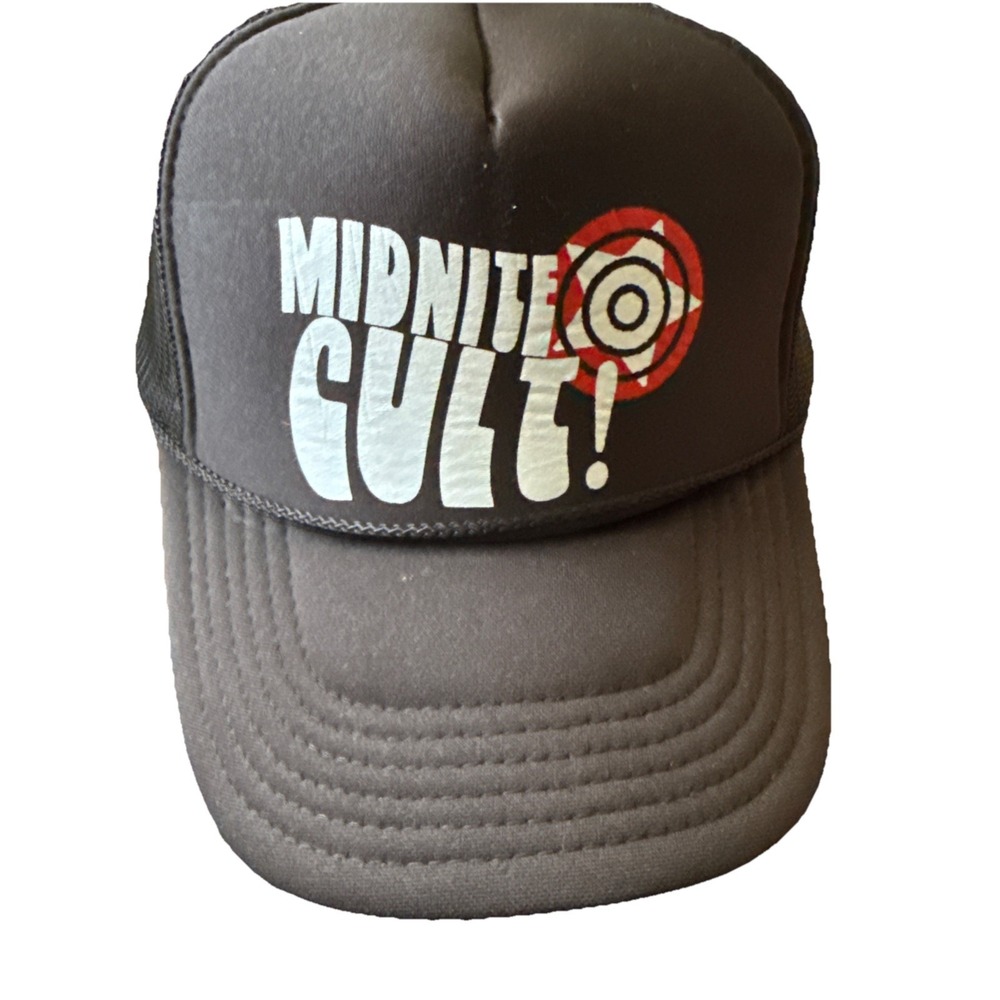 Midnite Cult‎ Hat Black Otto With White Transfer  H28